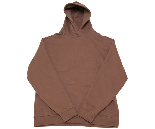 BASIC HOODIE - BROWN