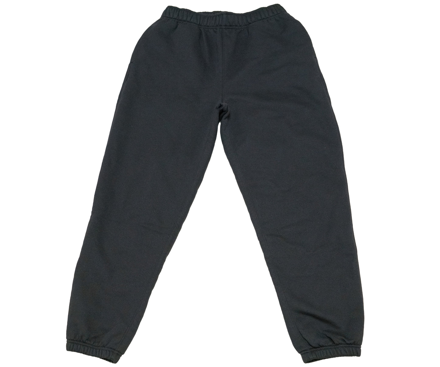 BASIC RELAXED SWEATPANTS - BLACK