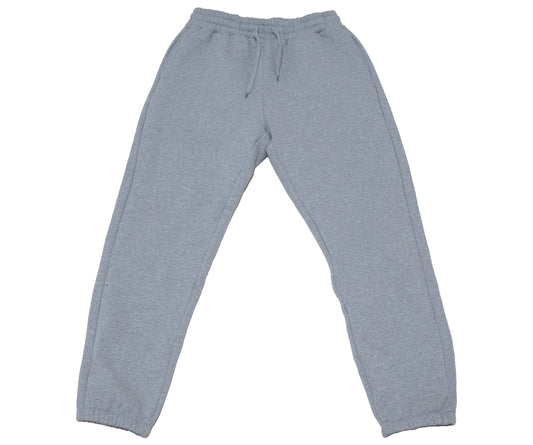 BASIC SWEATPANTS - GRAY HEATHER